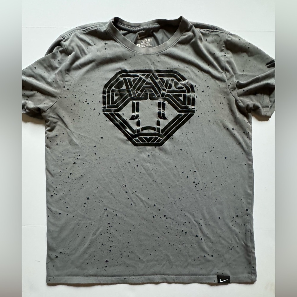 Nike x Kobe x Bryant Rostarr Black & Gray Dri-Fit T-Shirt Mamba Graphic